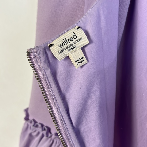 Aritzia Wilfred lavender mini dress - Picture 7 of 14